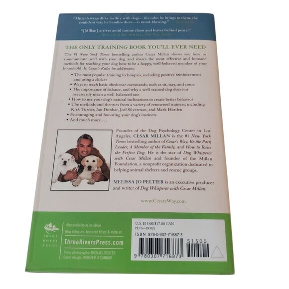 Cesar's Rules - Your Way to Train a Well-Behaved Dog Book - Picture 2 of 2